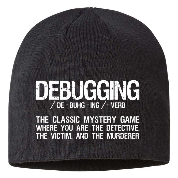 Programmer Coder Developer Programming Software Engineer Sustainable Beanie