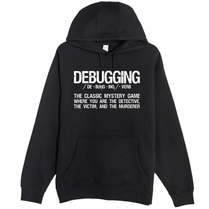 Programmer Coder Developer Programming Software Engineer Premium Pullover Hoodie