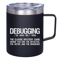Programmer Coder Developer Programming Software Engineer 12oz Stainless Steel Coffee Mug