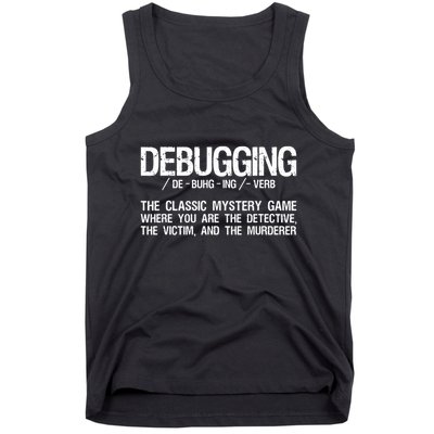 Programmer Coder Developer Programming Software Engineer Tank Top