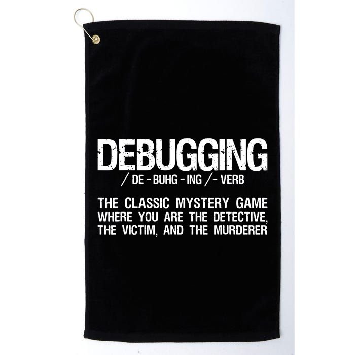 Programmer Coder Developer Programming Software Engineer Golf Towel