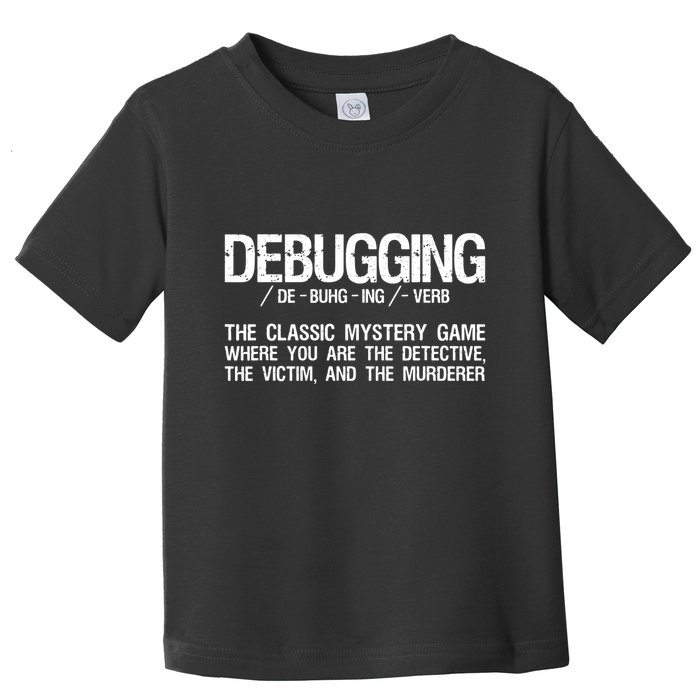 Programmer Coder Developer Programming Software Engineer Toddler T-Shirt