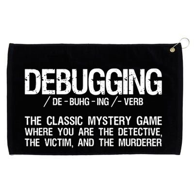 Programmer Coder Developer Programming Software Engineer Grommeted Golf Towel
