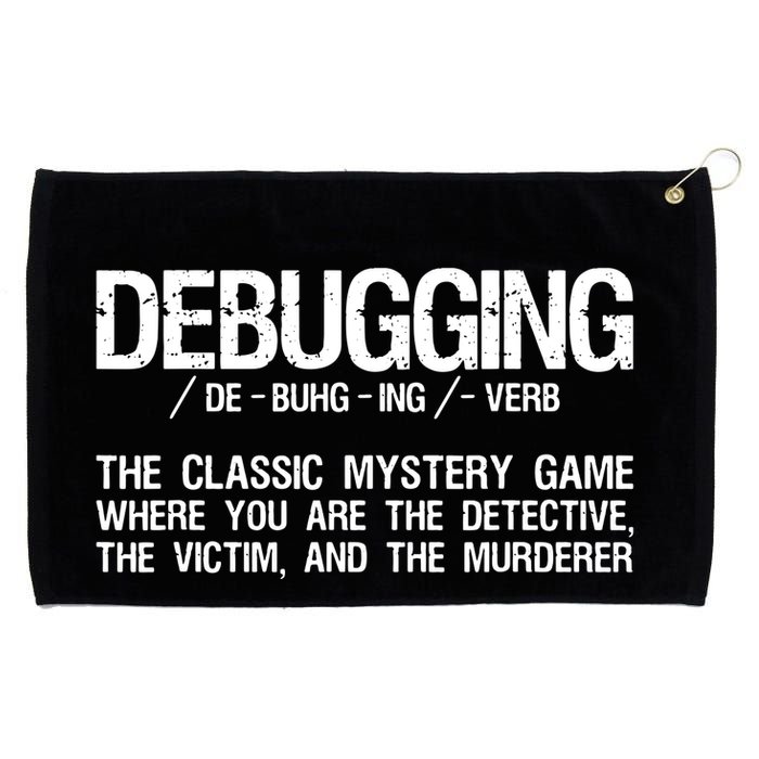 Programmer Coder Developer Programming Software Engineer Grommeted Golf Towel