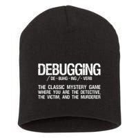 Programmer Coder Developer Programming Software Engineer Short Acrylic Beanie