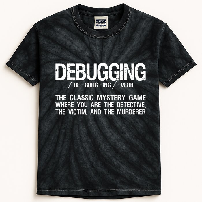 Programmer Coder Developer Programming Software Engineer Kids Tie-Dye T-Shirt