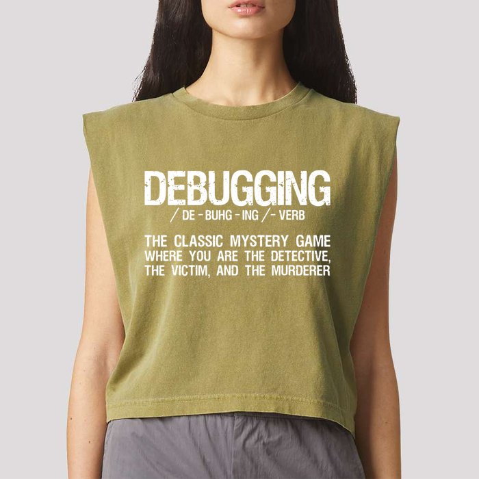 Programmer Coder Developer Programming Software Engineer Garment-Dyed Women's Muscle Tee