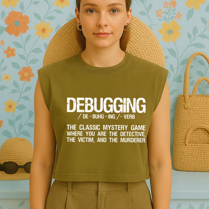 Programmer Coder Developer Programming Software Engineer Garment-Dyed Women's Muscle Tee