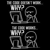 Programmer Code Doesnt Work Why Coding Developer Ladies Essential Flowy Tank