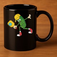 Pickleball Couple Dating Pickleballers Pickleball Player 11oz C Handle Ceramic Mug