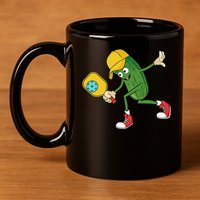 Pickleball Couple Dating Pickleballers Pickleball Player 11oz C Handle Ceramic Mug