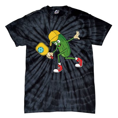 Pickleball Couple Dating Pickleballers Pickleball Player Tie-Dye T-Shirt