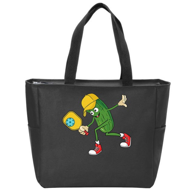 Pickleball Couple Dating Pickleballers Pickleball Player Zip Tote Bag