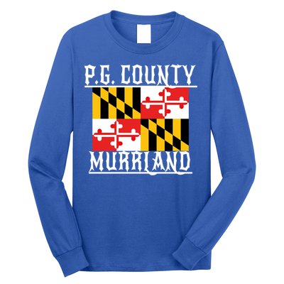 Pg County Dmv Moechella Don't Mute Dc Gogo Murrland Md Gift Long Sleeve Shirt