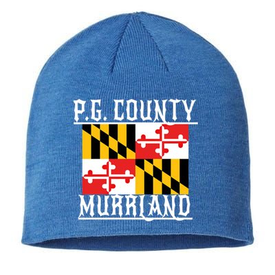 Pg County Dmv Moechella Don't Mute Dc Gogo Murrland Md Gift Sustainable Beanie