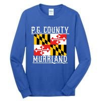 Pg County Dmv Moechella Don't Mute Dc Gogo Murrland Md Gift Tall Long Sleeve T-Shirt