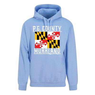 Pg County Dmv Moechella Don't Mute Dc Gogo Murrland Md Gift Unisex Surf Hoodie