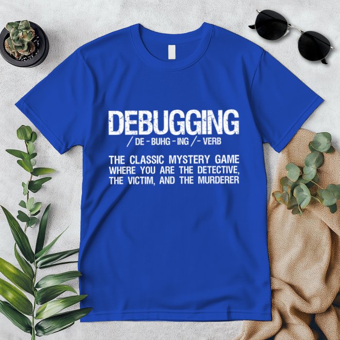 Programmer Coder Debugging Software Engineer Programming Cute Gift Premium T-Shirt