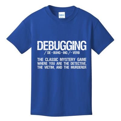 Programmer Coder Debugging Software Engineer Programming Cute Gift Kids T-Shirt