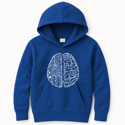 Programmer Coder Developer Programming Brain Programmer Gift Kids Hoodie