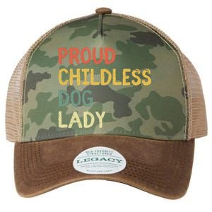 Proud Childless Dog Lady Legacy Tie Dye Trucker Hat