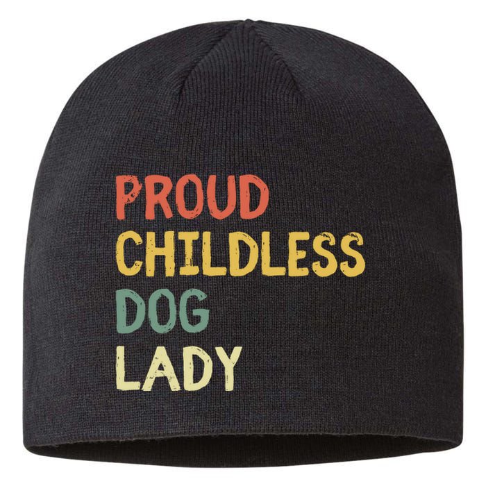 Proud Childless Dog Lady Sustainable Beanie