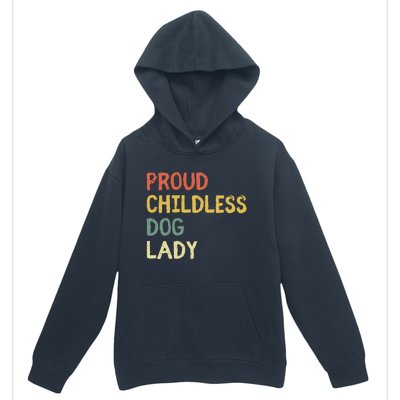 Proud Childless Dog Lady Urban Pullover Hoodie