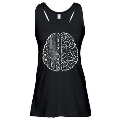 Programmer Coder Developer Programming Brain Programmer Ladies Essential Flowy Tank