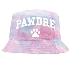 Pawdre College Dog Cat Dad Daddy Father Funny Tie-Dyed Bucket Hat