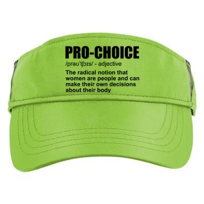 Pro Choice Definition Adult Drive Performance Visor