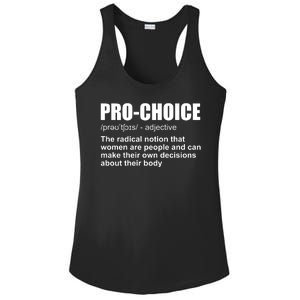 Pro Choice Definition Ladies PosiCharge Competitor Racerback Tank