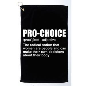 Pro Choice Definition Platinum Collection Golf Towel