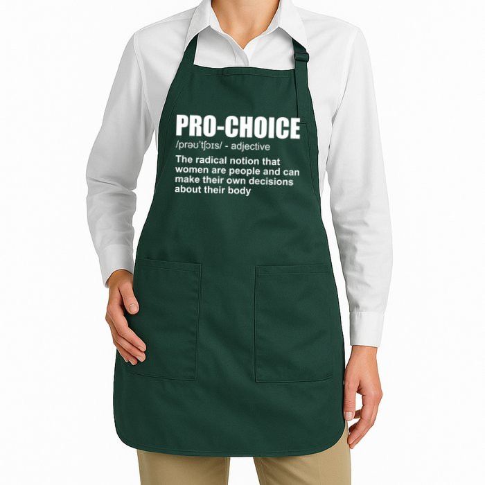 Pro Choice Definition Apron
