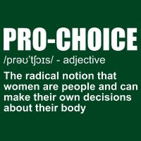 Pro Choice Definition Sweatshirt