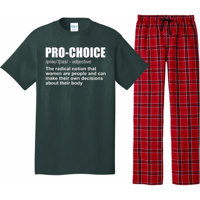 Pro Choice Definition Pajama Set