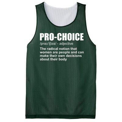 Pro Choice Definition Mesh Reversible Basketball Jersey Tank