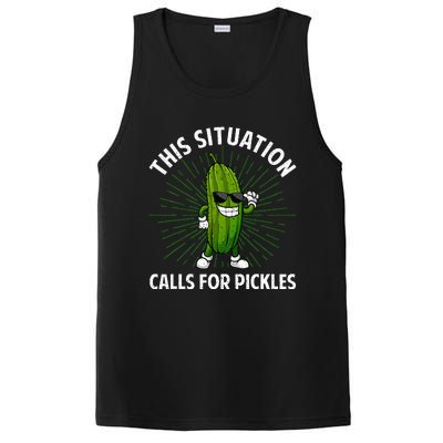 Pickle Cucumber Dill Pickle Lover PosiCharge Competitor Tank