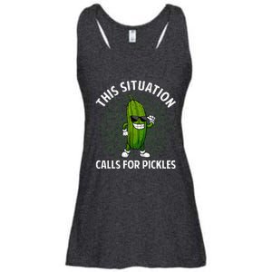 Pickle Cucumber Dill Pickle Lover Ladies Essential Flowy Tank