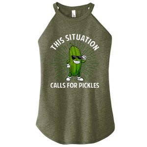 Pickle Cucumber Dill Pickle Lover Women's Perfect Tri Rocker Tank