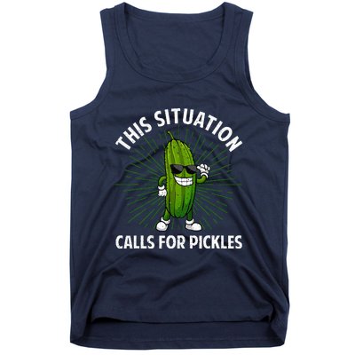 Pickle Cucumber Dill Pickle Lover Tank Top