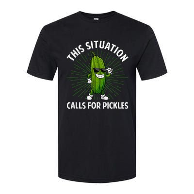 Pickle Cucumber Dill Pickle Lover Softstyle CVC T-Shirt