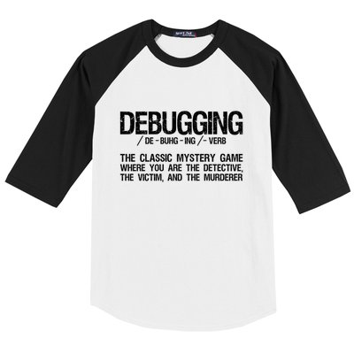 Programmer Coder Developer Programming Software Engineer Great Gift Baseball Sleeve Shirt