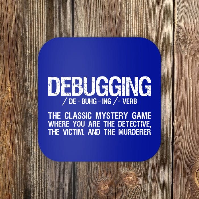 Programmer Coder Developer Programming Software Engineer Great Gift Coaster