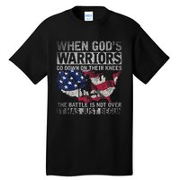 Patriotic Christian Devotee God Christianity Us Flag Jesus Tall T-Shirt