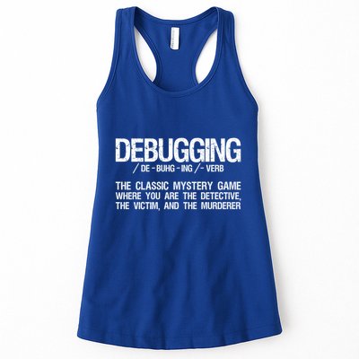 Programmer Coder Developer Programming Software Engineer Gift Women's Racerback Tank