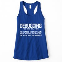 Programmer Coder Developer Programming Software Engineer Gift Women's Racerback Tank