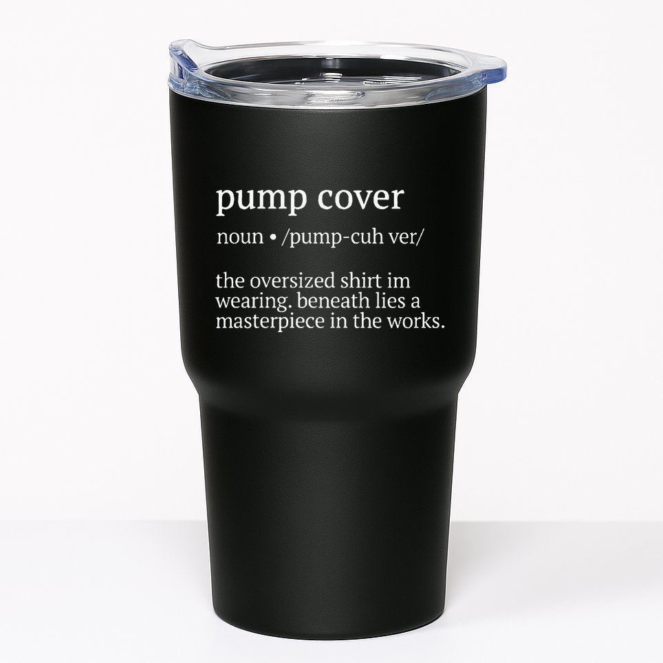 Pump Cover Definition Gym Pump Cover Workout Oversized Tumbler
