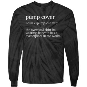 Pump Cover Definition Gym Pump Cover Workout Oversized Tie-Dye Long Sleeve Shirt