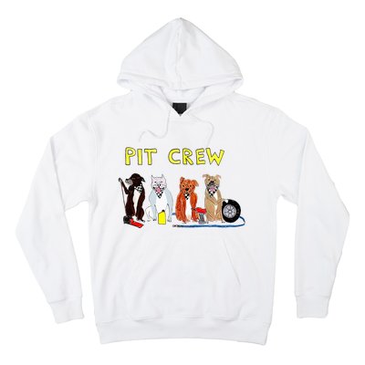 Pit Crew Dogs Funny For Women Hoodie