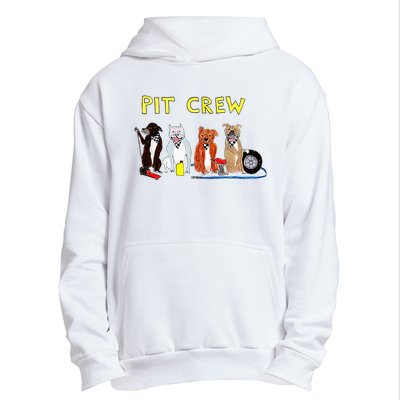 Pit Crew Dogs Funny For Women Urban Pullover Hoodie